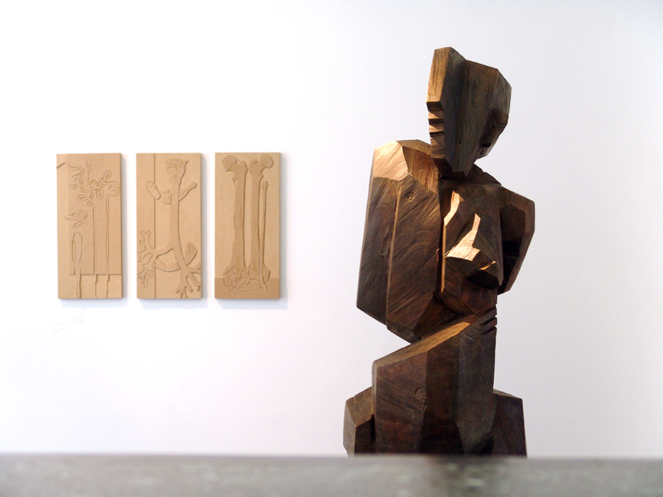 Kraft, Bronze, Höhe 179cm